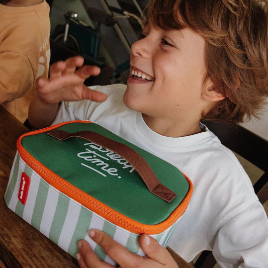 Sac Repas Green Stripes Hello Hossy