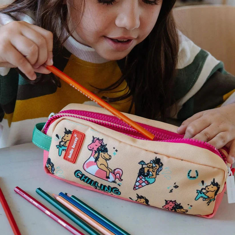 Trousse Scolaire Unicorn Hello Hossy