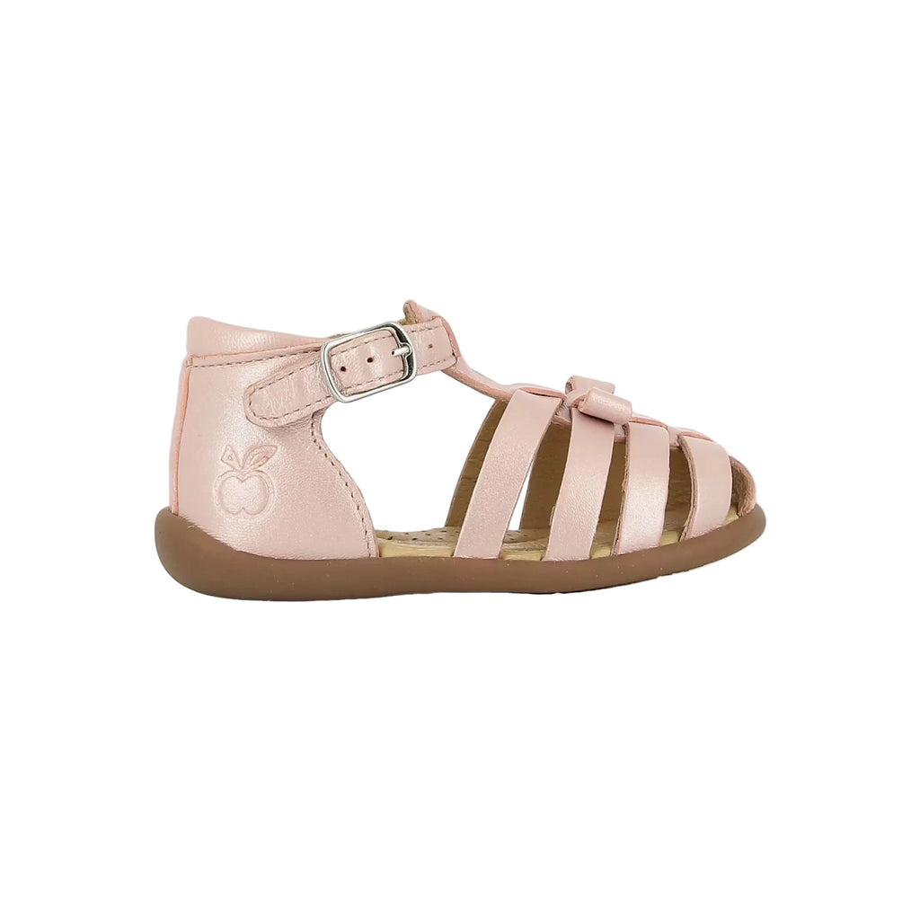 Sandales Stand Up Knot Rose Nacre Pom D’Api Pom d’Api