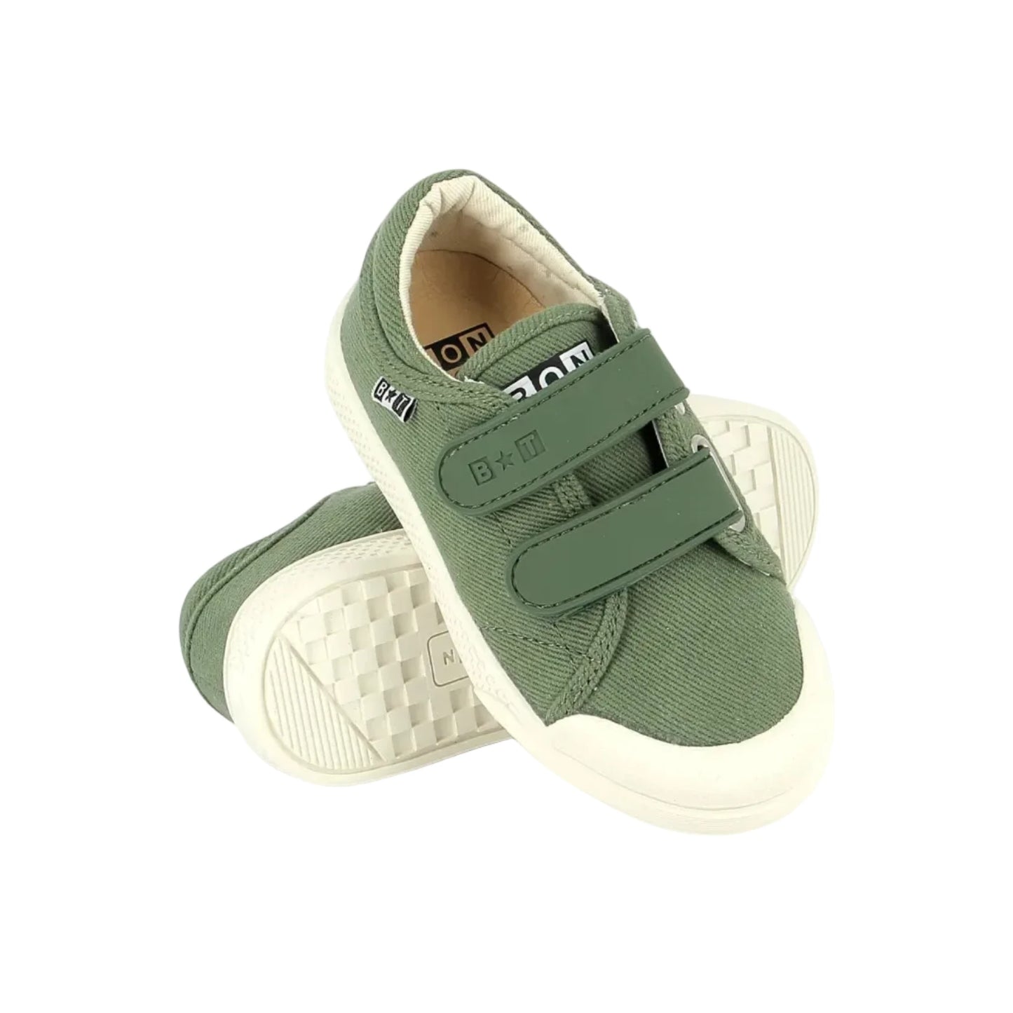 Baskets Izy Scratch Kaki Bonton Bonton