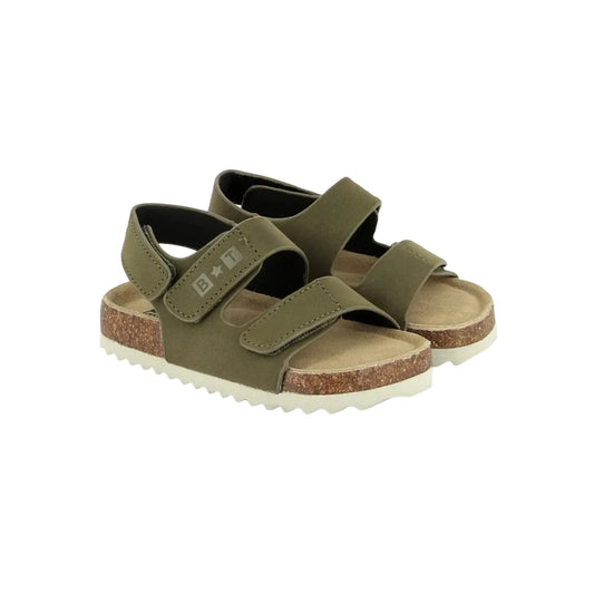 Sandales Mémo Fast Kaki Bonton Bonton