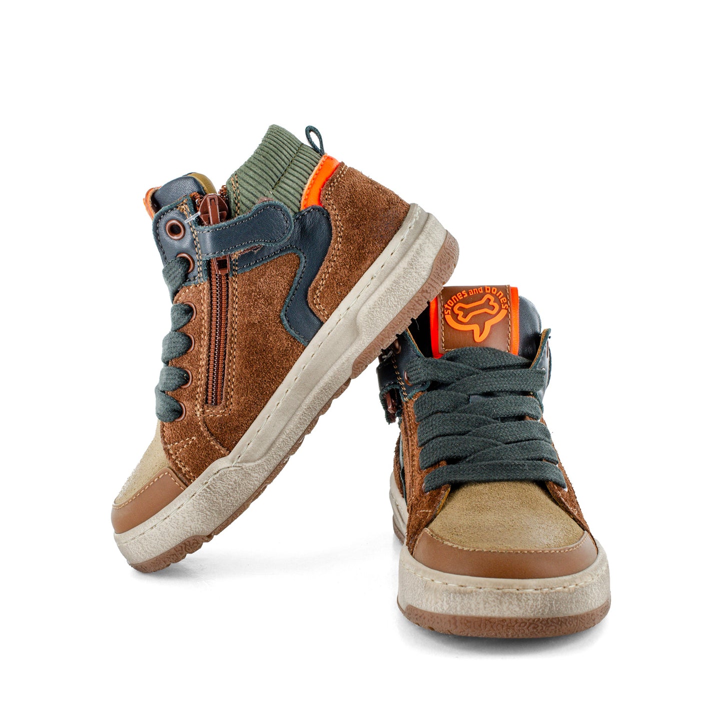 Baskets Stones&Bones Kante Cognac