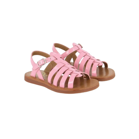 Sandales Plagette Strap Pom D’Api Pink Candy Pom d’Api