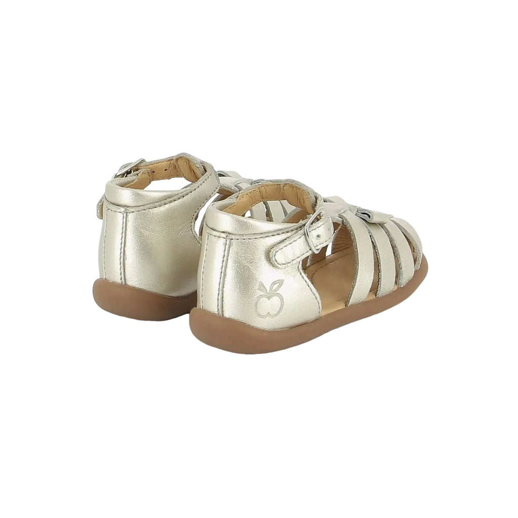 Sandales Stand Up Knot Blanc Nacre Pom D’Api Pom d’Api