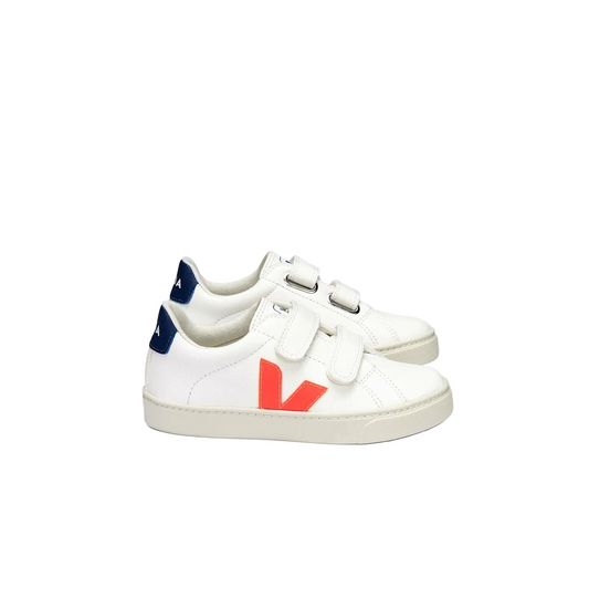 Veja Small Esplar Extra White Orange Fluo VEJA