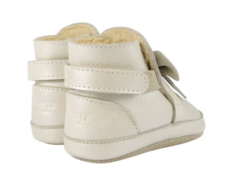 Cubow Booties White Metallic Donsje