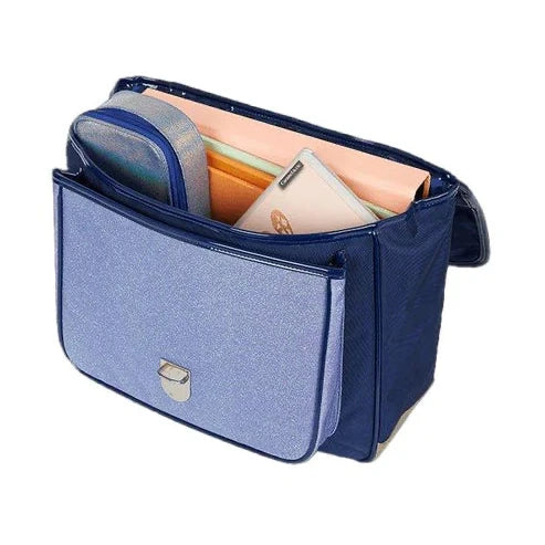 Cartable Moyen Caramel&Cie Lady Blue Caramel&Cie