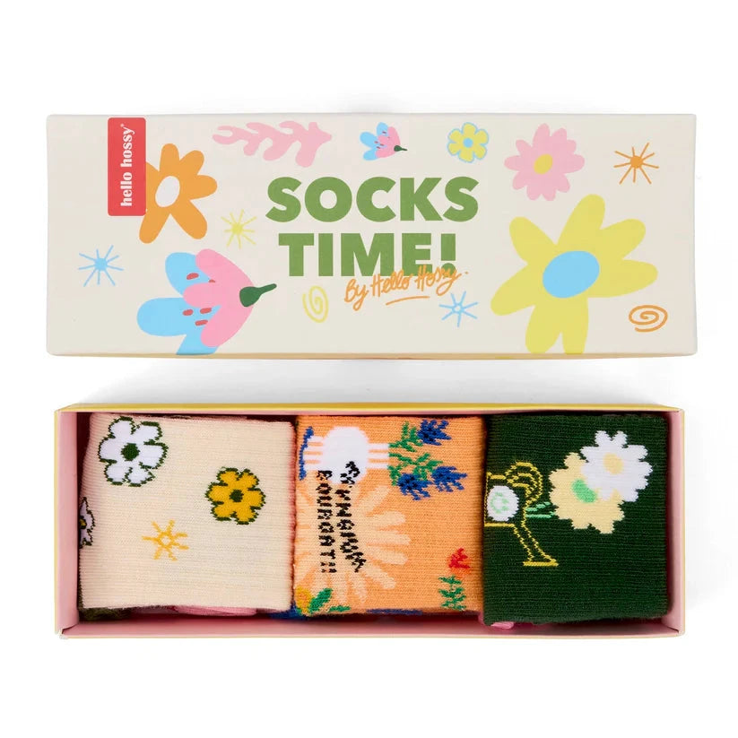 Pack de Chaussettes Wildflowers Hello Hossy