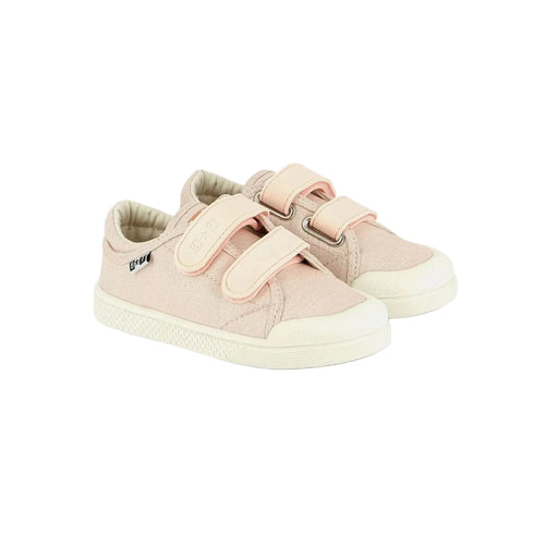 Baskets Izy Scratch Pink Glitter Bonton Bonton