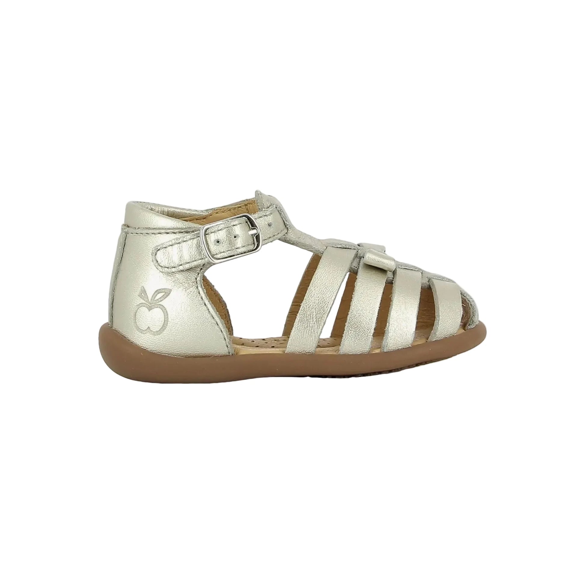 Sandales Stand Up Knot Blanc Nacre Pom D’Api Pom d’Api
