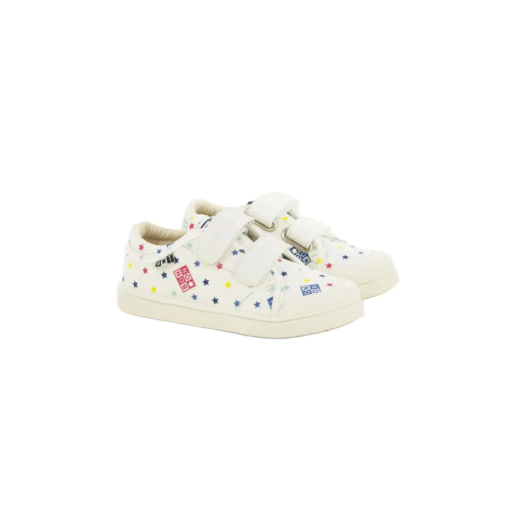 Baskets Izy scratch écru Bonton