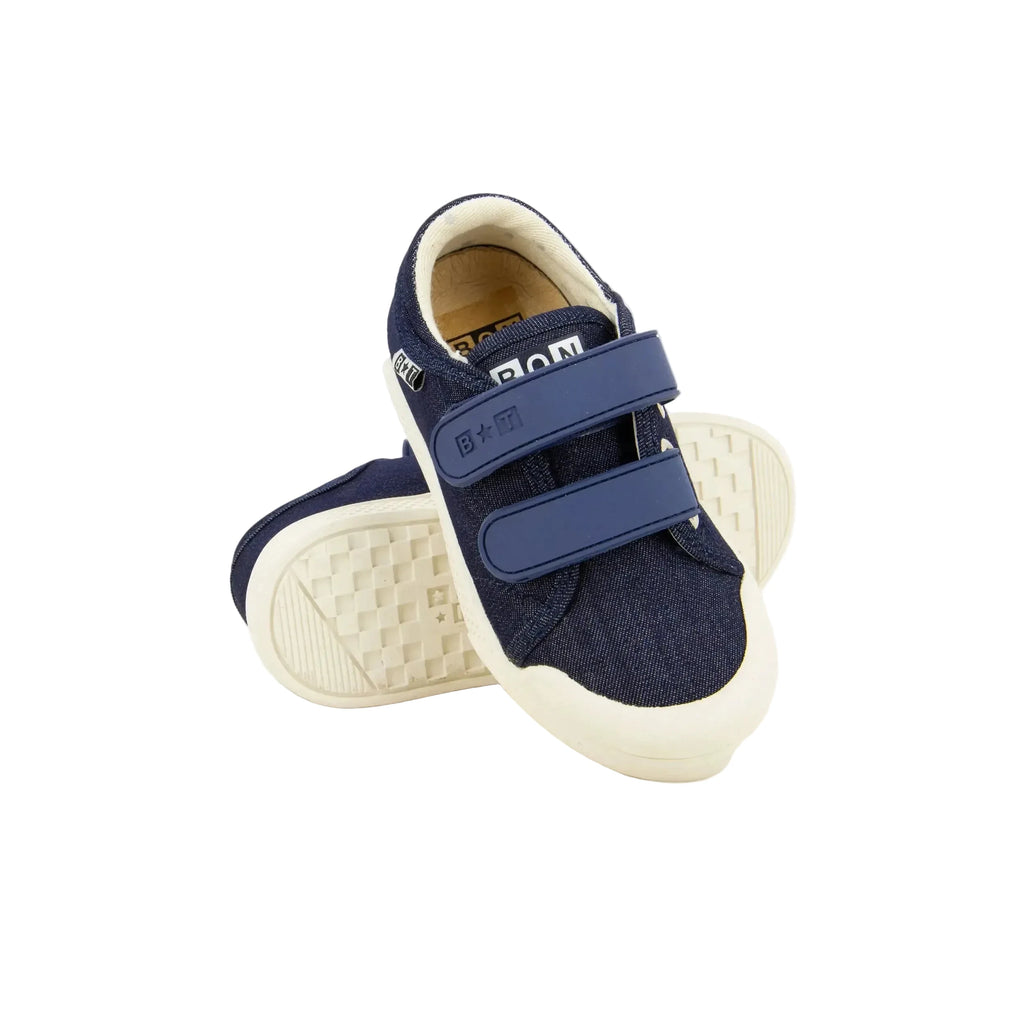 Baskets Izy scratch Denim Bonton