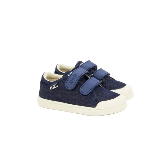 Baskets Izy scratch Denim Bonton