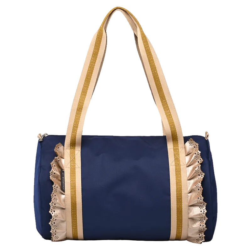 Sac Polochon Froufrous Marine Cadette