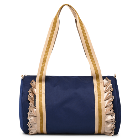 Sac Polochon Froufrous Marine Cadette