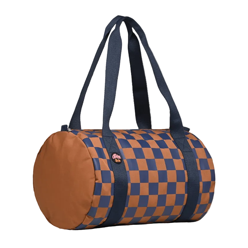 Sac Polochon Square Ocre Marine Cadette